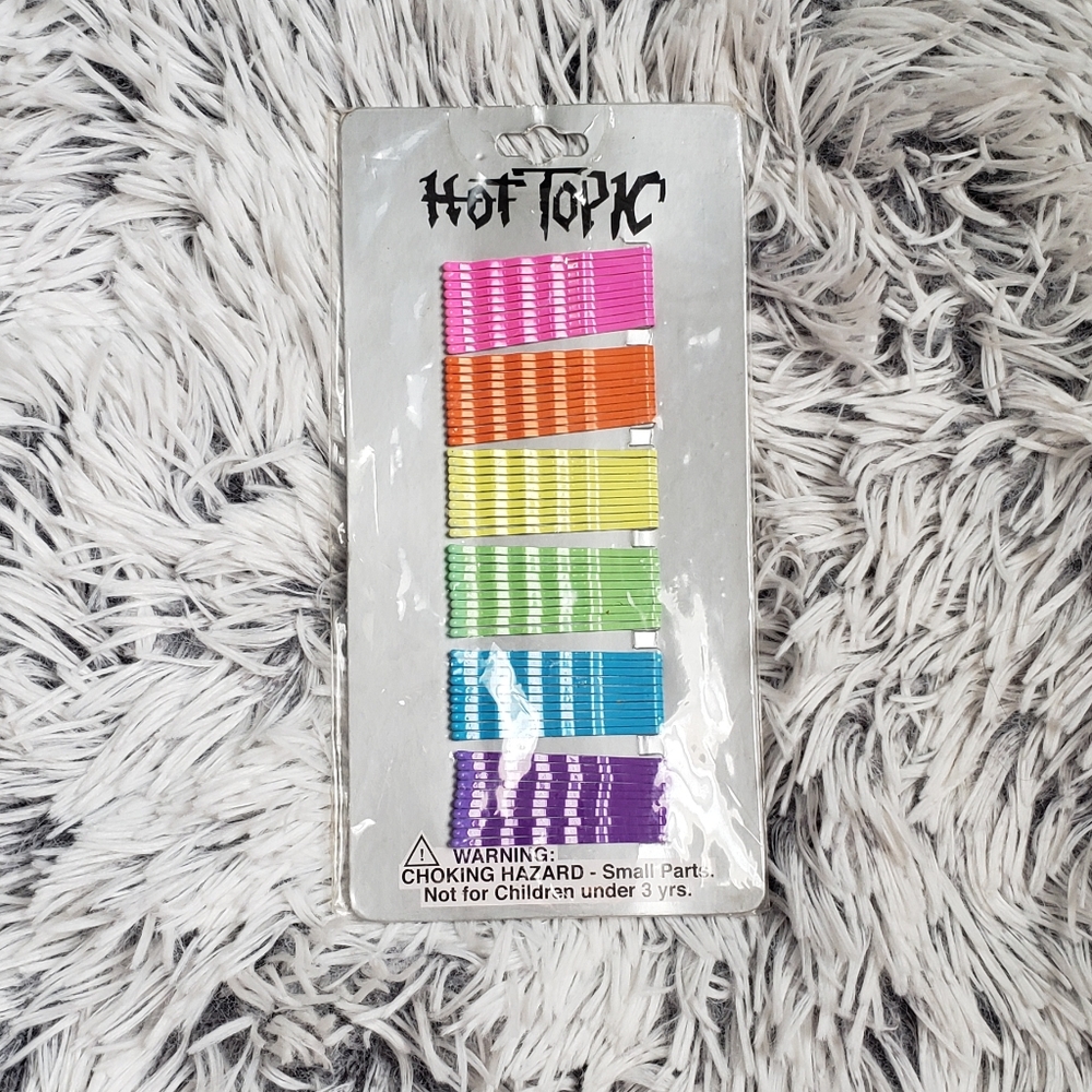 Neon Bobby Pins